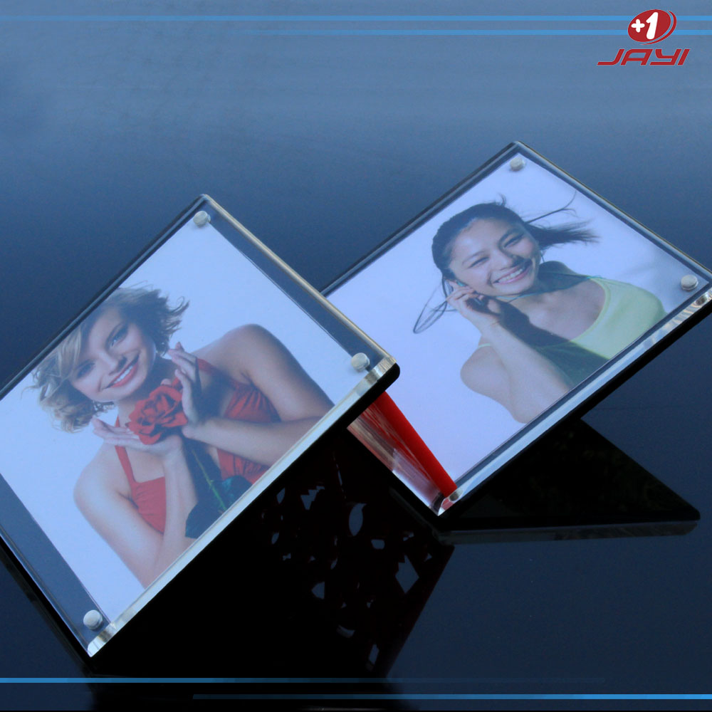 European simple photo frame can be disassembled and organic glass